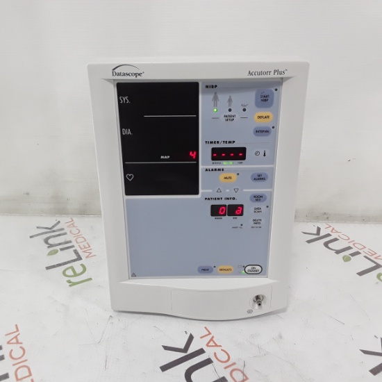 Datascope Accutorr Plus Vital Signs Monitor - 398708