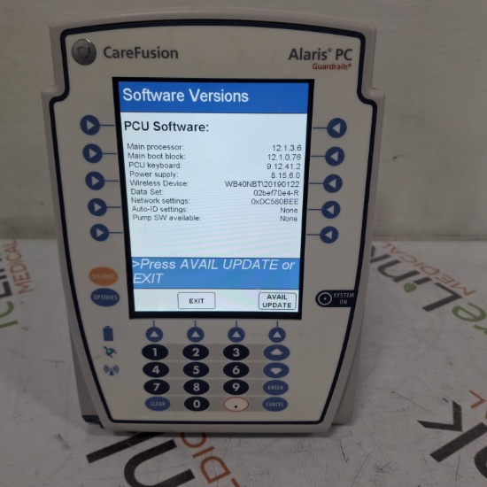 CareFusion Alaris 8015 Large Screen POC Infusion Pump - 444860