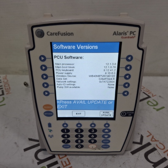CareFusion Alaris 8015 Large Screen POC Infusion Pump - 444609