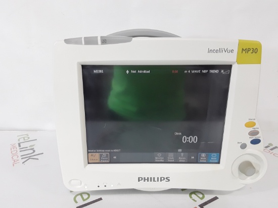 Philips IntelliVue MP30 Patient Monitor - 408908