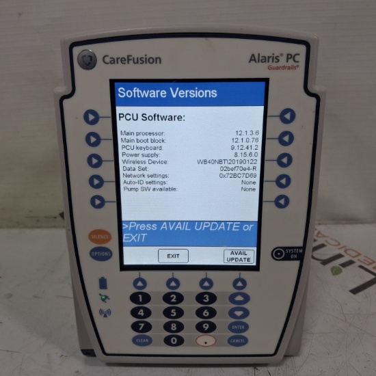 CareFusion Alaris 8015 Large Screen POC Infusion Pump - 444935