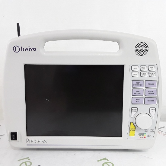 Invivo MDE Precess MRI 3160 DCU Patient Monitoring System w/ Charging Cart - 400413