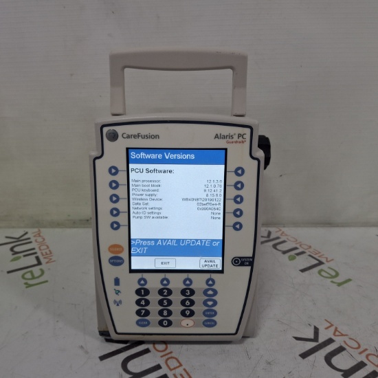 CareFusion Alaris 8015 Large Screen POC Infusion Pump - 444915