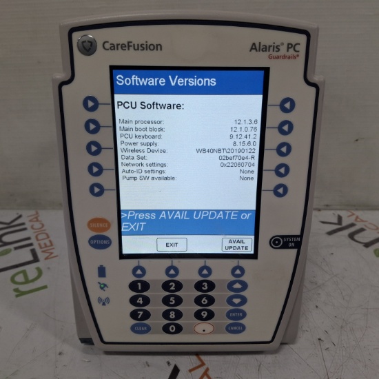 CareFusion Alaris 8015 Large Screen POC Infusion Pump - 444600