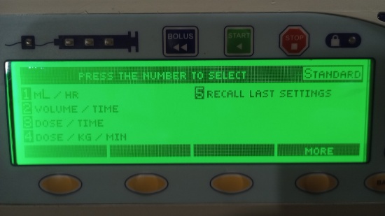 Smiths Medical Medfusion 3500 Syringe Infusion Pump - 447823