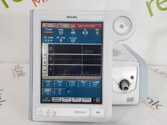 Respironics V60 BiPAP Ventilator Monitor - 387660