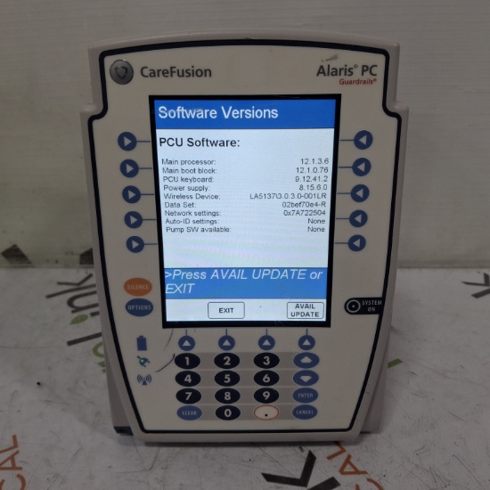 CareFusion Alaris 8015 Large Screen POC Infusion Pump - 444640