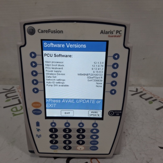 CareFusion Alaris 8015 Large Screen POC Infusion Pump - 444690