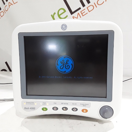 GE Healthcare Dash 4000 - Masimo SpO2 Patient Monitor - 426659