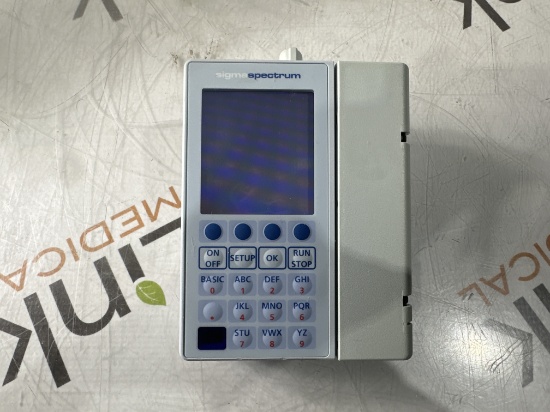 Baxter Sigma Spectrum with B/G Battery Infusion Pump - 409126