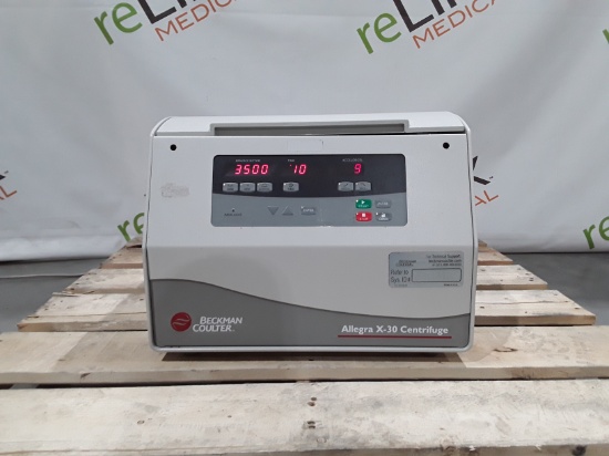 Beckman Coulter Allegra X30 Centrifuge - 400406