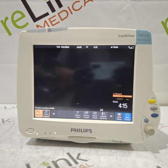 Philips IntelliVue MP50 - Anesthesia Patient Monitor - 456250