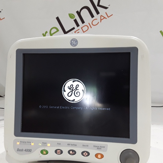 GE Healthcare Dash 4000 - Masimo SpO2 Patient Monitor - 426899