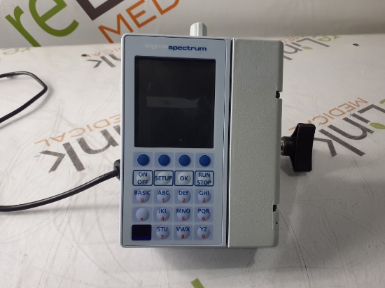 Baxter Sigma Spectrum with B/G Battery Infusion Pump - 412840