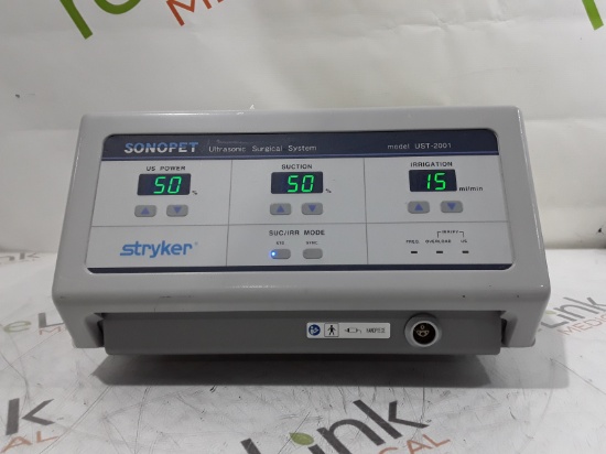 Stryker SonoPet Omni UST-2001 Ultrasonic Surgical System - 415818