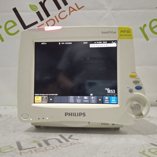 Philips IntelliVue MP30 - Anesthesia Patient Monitor - 457064