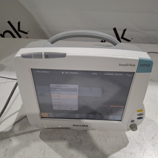 Philips IntelliVue MP50 Patient Monitor - 451690