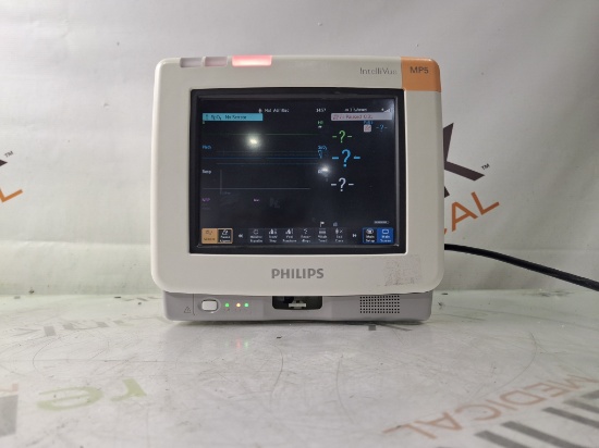 Philips Intellivue MP5 - ECG, Fast SpO2, NIBP, Press, Temp Patient Monitor - 452728