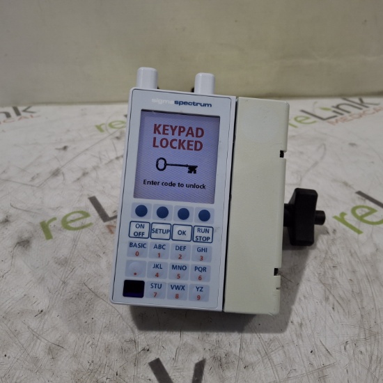 Baxter Sigma Spectrum 6.05.14 with A/B/G/N Battery Infusion Pump - 453677