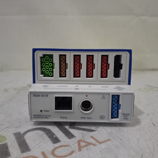 GE Healthcare TRAM 451M Multiparameter Module - Masimo SpO2 - 451634