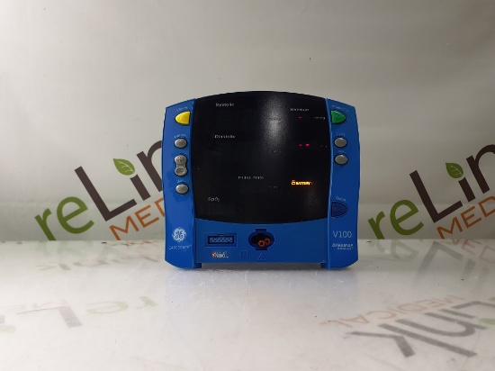 GE Healthcare Dinamap V100 - NIBP, SpO2 Vital Signs Monitor - 441206