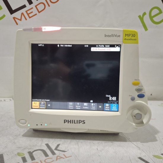Philips IntelliVue MP30 - Anesthesia Patient Monitor - 457071