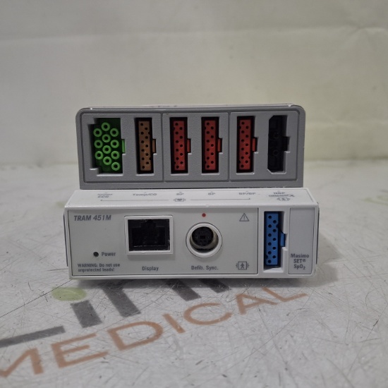 GE Healthcare TRAM 451M Multiparameter Module - Masimo SpO2 - 451678