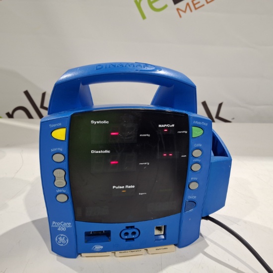 GE Healthcare Dinamap ProCare 400 Patient Monitor - 457341