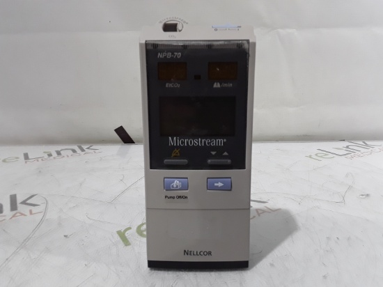 Nellcor NPB-70 Microstream Capnograph - 372936