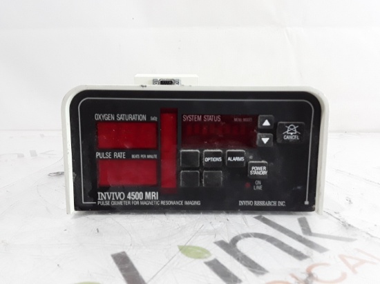 Invivo Research Inc 4500 MRI Pulse Oximeter - 367949