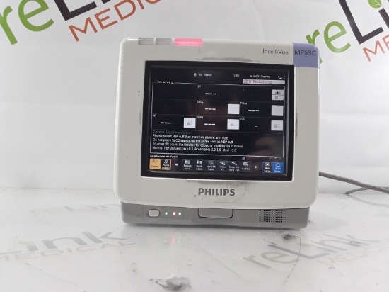 Philips IntelliVue MP5SC Fast SpO2, NIBP Spot Check Monitor - 299562