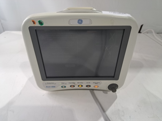 GE Healthcare Dash 4000 - GE/Nellcor SpO2 Patient Monitor - 388843