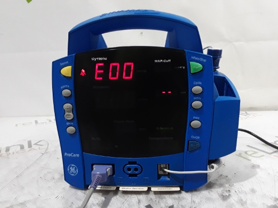 GE Healthcare Dinamap ProCare 420 Vital Signs Monitor - 433076