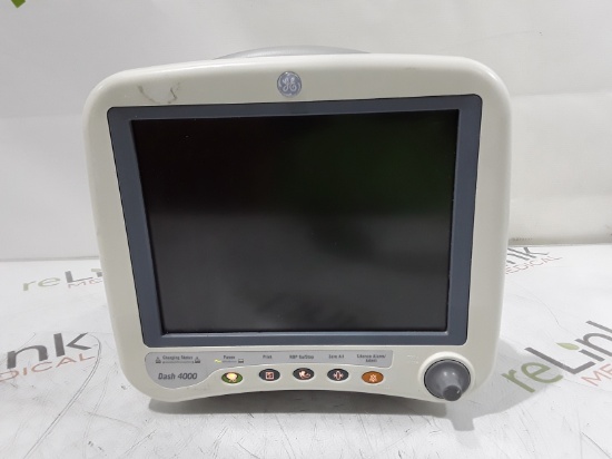 GE Healthcare Dash 4000 - Masimo SpO2 Patient Monitor - 426204