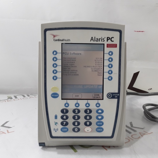 CareFusion Alaris 8015 Small Screen POC Infusion Pump