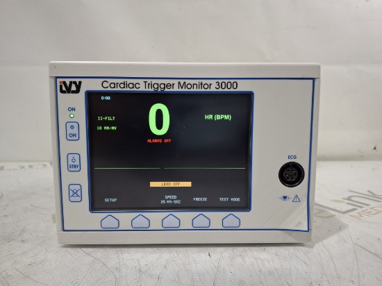 Ivy Biomedical Cardiac Trigger 3000 Patient Monitor - 442583