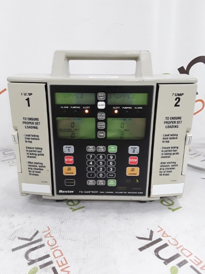 Baxter Flo-Gard 6301 Dual Channel Infusion Pump - 422926