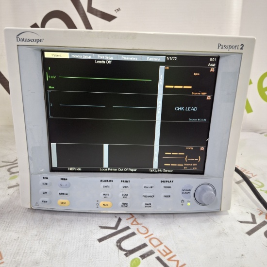 Datascope Passport 2 Patient Monitor - 447853