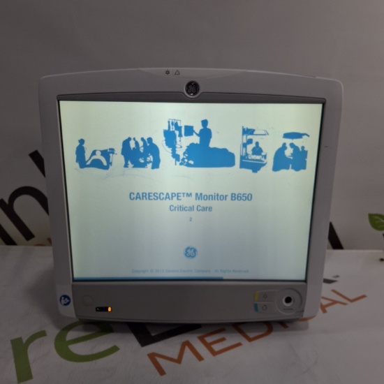 GE Healthcare Carescape B650 Critical Care Patient Monitor - 478743