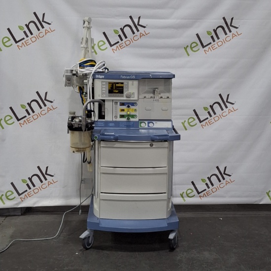 Draeger Medical Fabius GS Anesthesia Machine - 465612