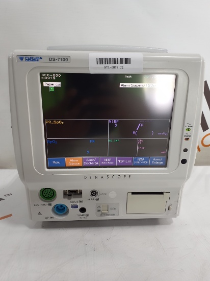 Fukuda Denshi Dynascope DS-7100 Patient Monitor - 433063