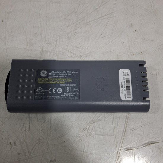 GE Healthcare Flex-3S2P 10.8V Lithium-Ion SMBUS - 497387