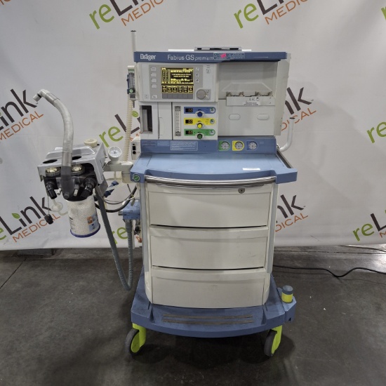 Draeger Medical Fabius GS Premium Anesthesia Machine - 489757