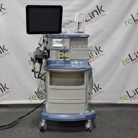 Draeger Medical Fabius GS Premium Anesthesia Machine - 494400