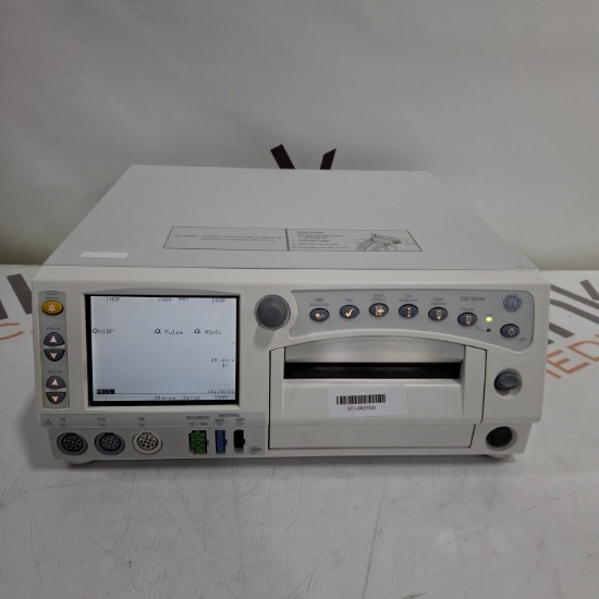 GE Healthcare Corometrics 250 Series Model 259 Fetal Monitor - 476492