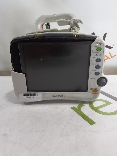 GE Healthcare Dash 3000 - Masimo SpO2 Patient Monitor