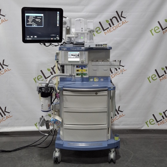 Draeger Medical Fabius GS Premium Anesthesia Machine - 494310