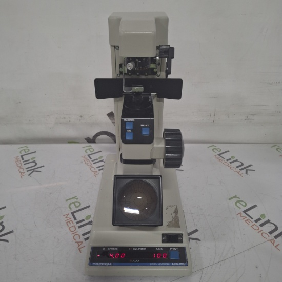 Topcon Medical LM-P5 Lensometer - 478553
