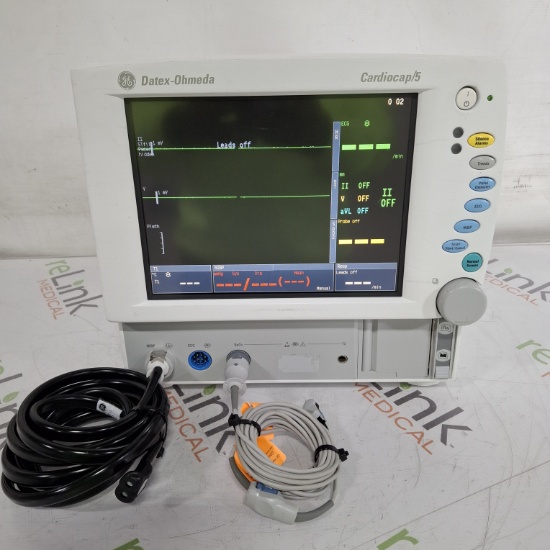 Datex-Ohmeda Cardiocap 5 Patient Monitor - 477021