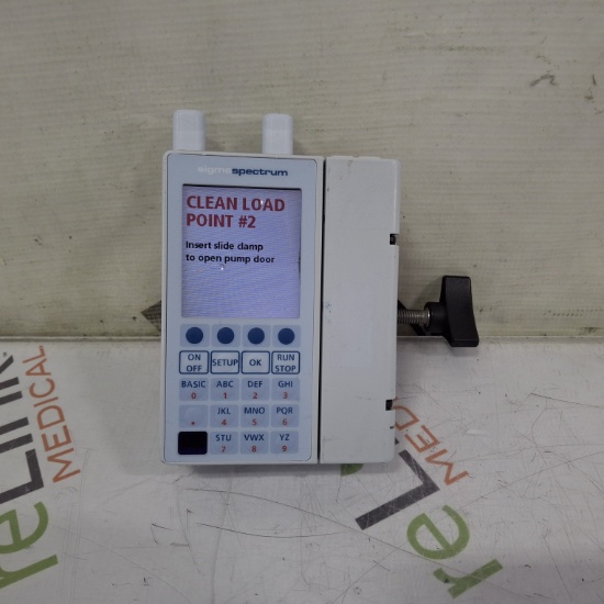 Baxter Sigma Spectrum w/ A/B/G/N Battery Infusion Pump - 474253